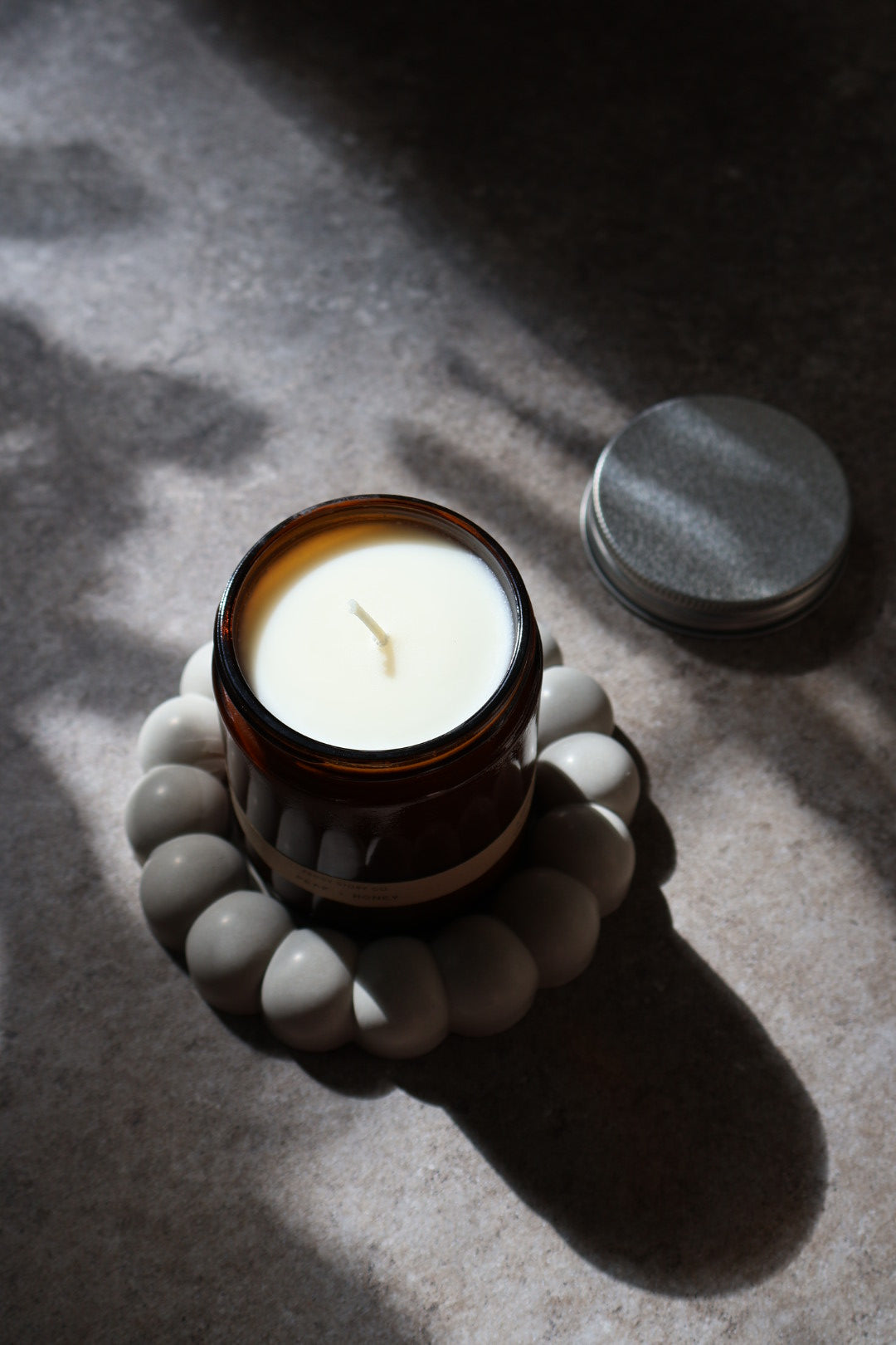 Round Candle Tray